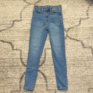 Super high rise jeggings